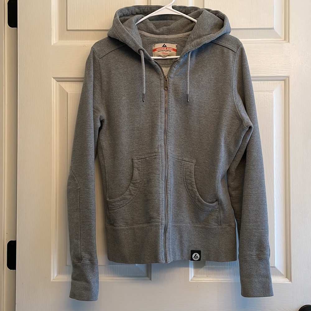 EUC American Giant Classic Full Zip hoodie!